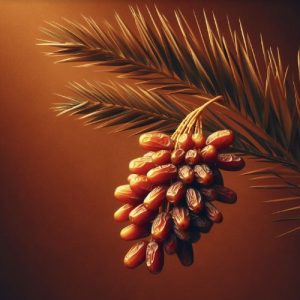 תמונה של אשכול תמר מיוצרת על ידי בינה מלאכותית